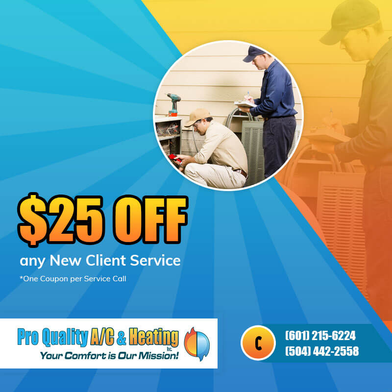 $25 off any new client service